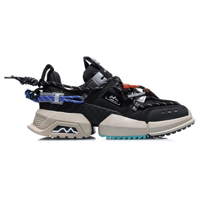 Li Ning GTX Textile, Split Cow Leather, TPU Cushioning Slip Resistant Abrasion Resistant Breathable Support AGLQ135-1
