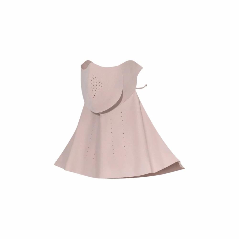 Elegant Sun-protection Mask Nylon Ice Silk Drinking Mask  Outdoor Activities