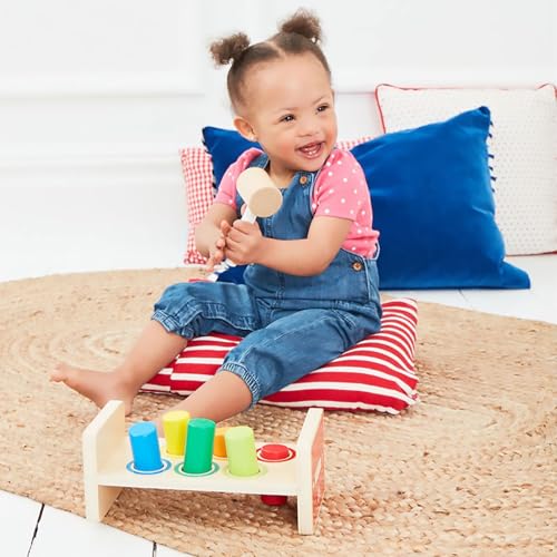 Early Learning Centre Wooden Hammer Toy - Hammer Toy, Interlocking Hammer, Baby Shower Gift, 200245 (Authentic)