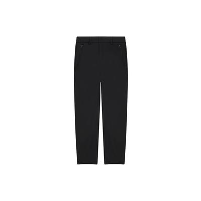 2023 Summer New Solid Color Sports Long Pants Men Bottoms Deep-Black F11M322604F-BK