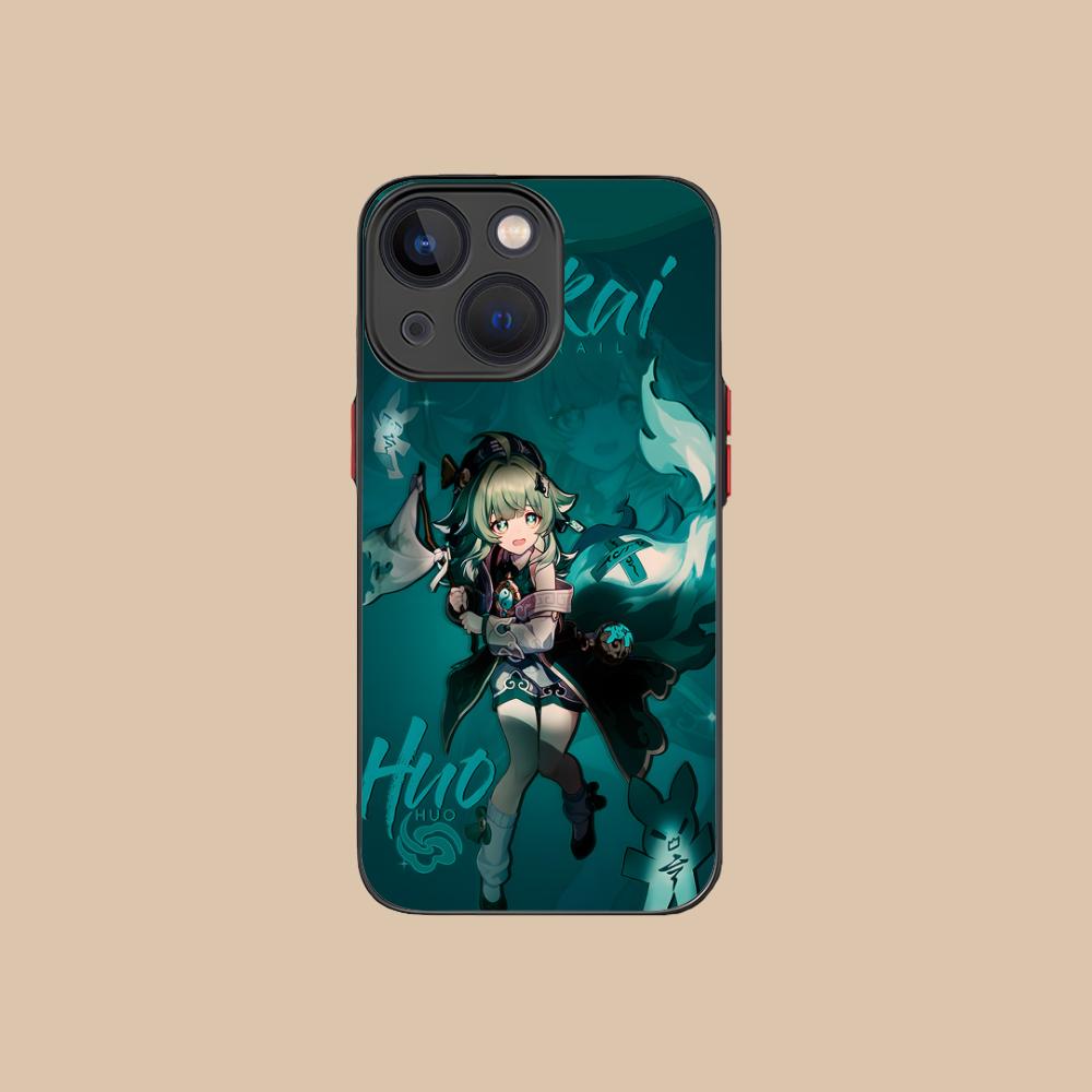HSR Huohuo Coque en Silicone pour Téléphone Portable pour iPhone 17 16 15 14 13 12 11 X XR XS Air Pro Max Plus Mini Coque Colorée