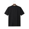 European Size Stylish Plus Size Men's Fashion Tee - Casual Short Sleeve Crew Neck Shirt for Street Style Enthusiasts - Comfortable, Breathable