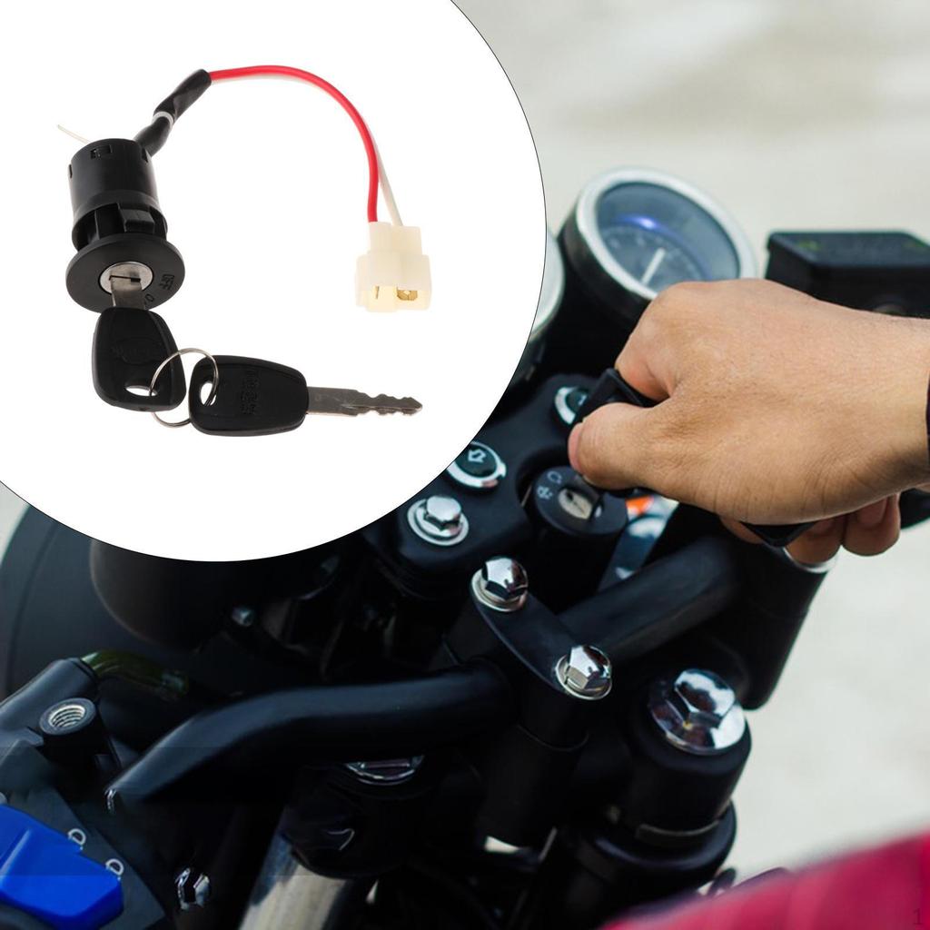 E Bike Interruptor Liga Desliga com Chave de Ignição com Travamento