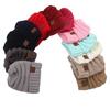 Trendy Kids Knitted Hat Soft Warm Yarn Beanie For Boys And Girls Winter Spring Fall