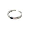 Punk Style Glow In Dark Ring Blue Pink Color Adjustable Ring New Luminous Ring  for Jewelry Gifts