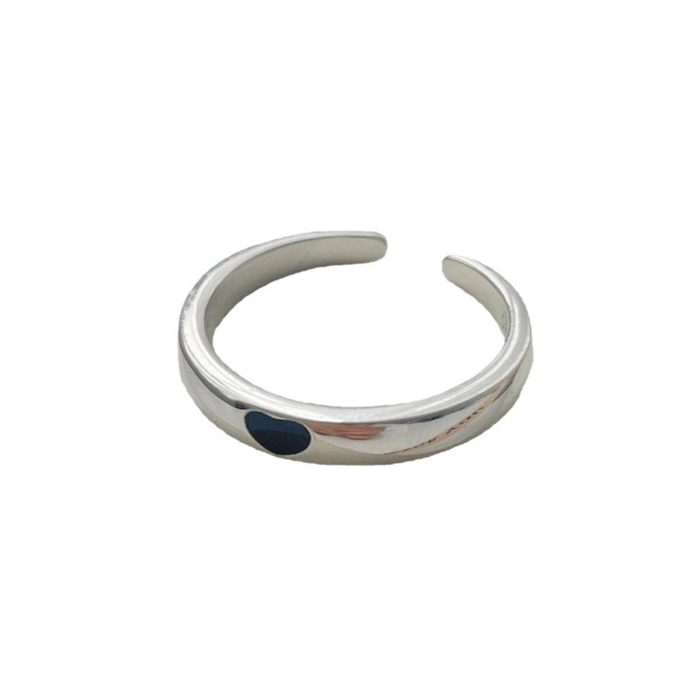 Punk Style Glow In Dark Ring Blue Pink Color Adjustable Ring New Luminous Ring for Jewelry Gifts