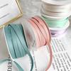 Korejská polyester-bavlna matná stuha pro DIY mašle a vlasové doplňky, 1 cm