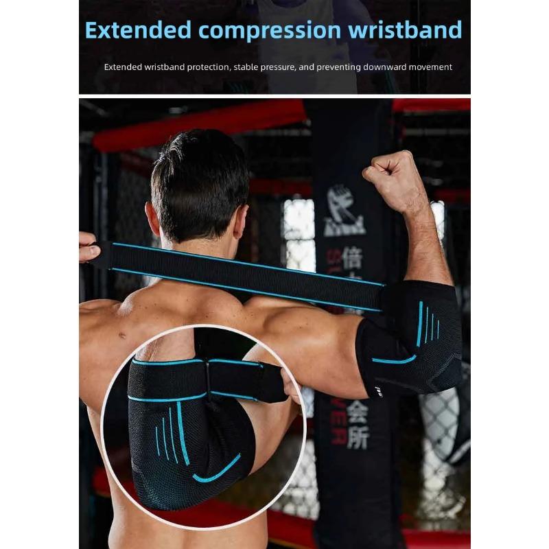1Pcs Fitness Bandage Elbow Pads Brace Compression Support Sleeve for Tendonitis Tennis Elbow Reduce Joint Pain Support Protector