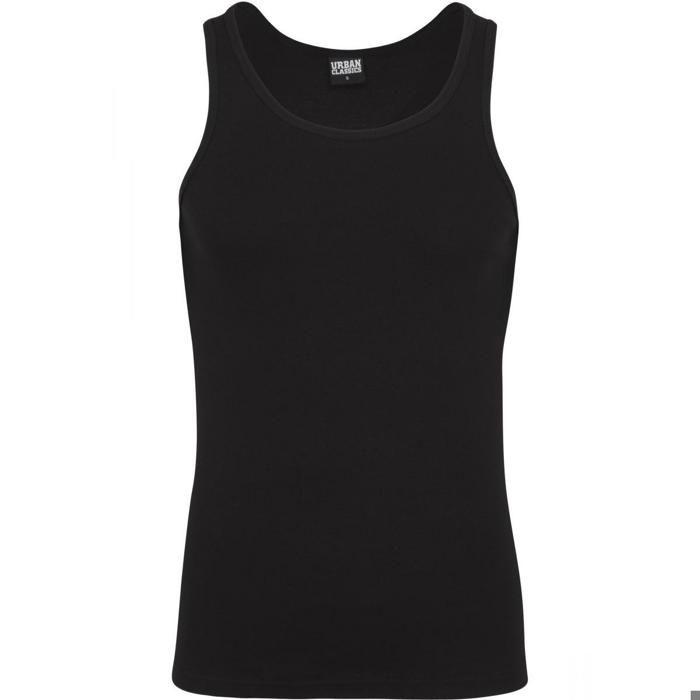 Débardeur - Urban Classic - Seamless - 2-pack - Noir - Ajusté - Mixte