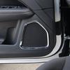 For 2017-2025 Jeep Compass ABS Chrome Interior Door Speaker Cover Trim Decor 4P