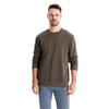 TrendHub Cotton-blend Mens Crew Neck Solid Color Sweatshirts Pullover Casual Sport Sweatshirt for Men