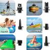 Universal Coils Adapter 6 In 1 Coils Connector for Electric Inflator Pump with 6 Nozzles Fits Boats Kayaks Airbeds