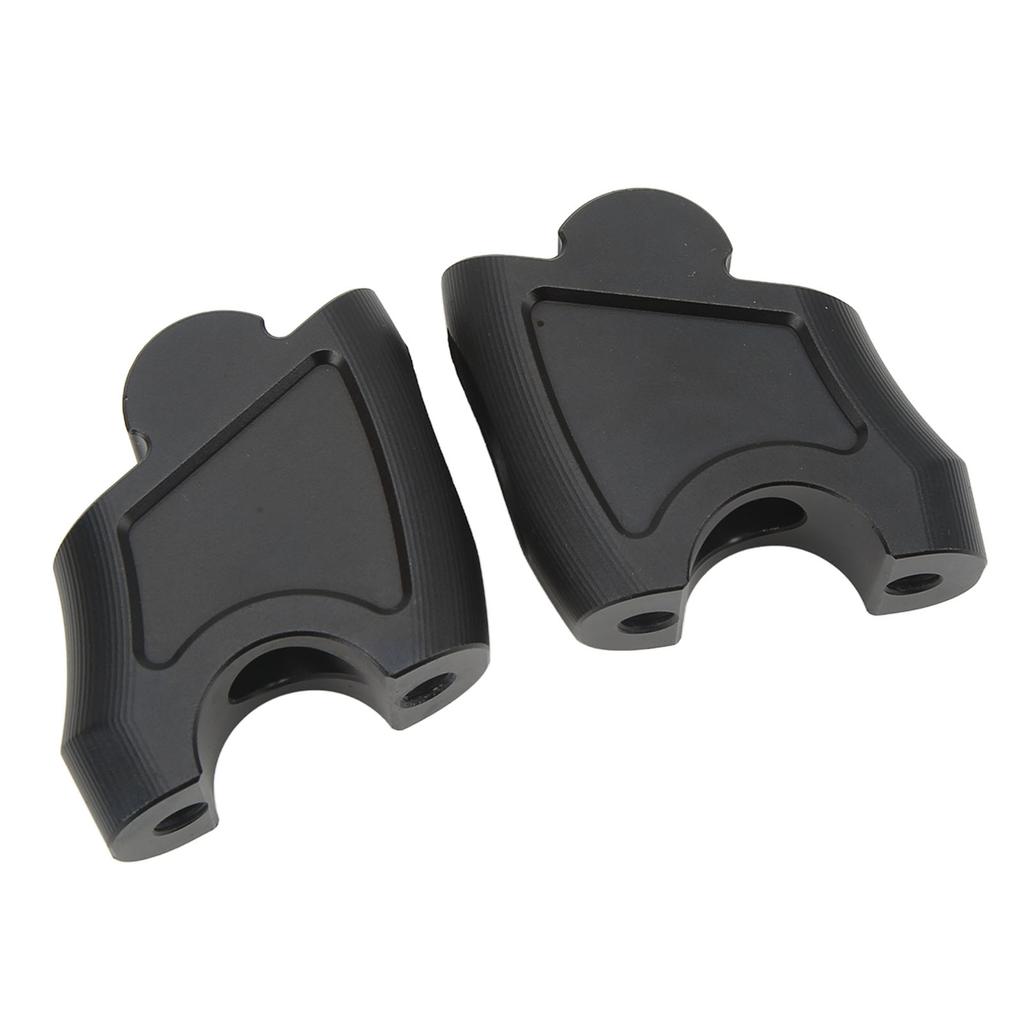 2 ST Styhöjare CNC Aluminiumlegering Ersättning för Benelli TRK502X 502C TNT250 TNT300 Svart