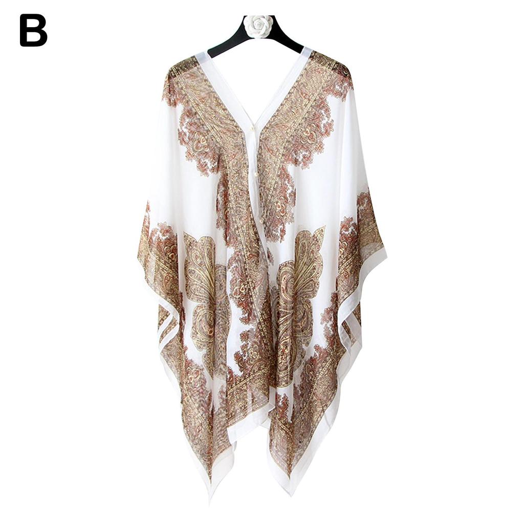 Sunscreen Shawl Summer Chiffon Muffler Scarf Women Outdoor Sunscreen Shawl Wrap Soft Bandana Foulard Female Beach Bikini Cover