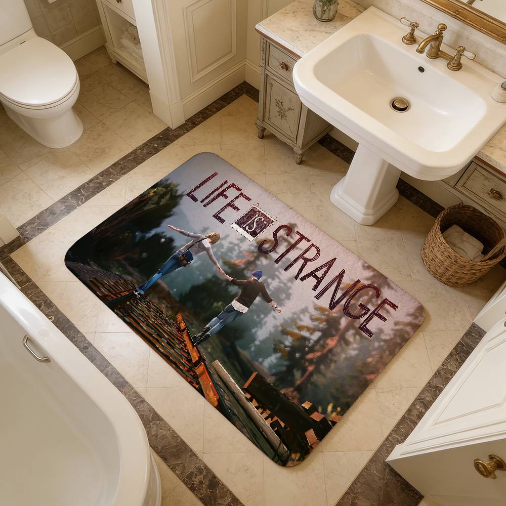 Game L-Life Is Strange Door Mat Nordic Style Bedroom Living Room Doormat Home Balcony Anti-Slip Alfombra