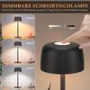Lot de 2 lampes de table LED - NETTLIFE - Lot de 2 - Sans fil - Tactile dimmable - 3 températures de couleur