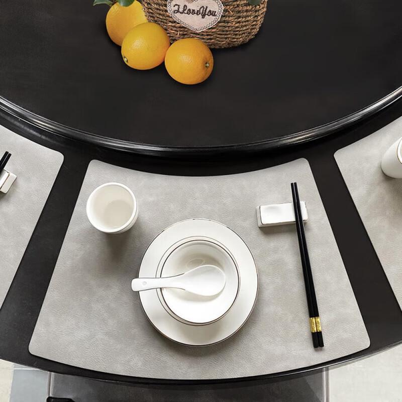 

HanQian Faux Leather Dining Table Placemat Large 30*51cm