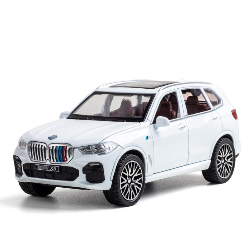 

1/32 BMW X5 IM Simulation Alloy Toy Cars Diecast SUV Car Model Children Toys Off-road Vehicles Decorations Christmas Gift белый