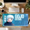 1Pc Gojo Satoru'S Cool Style Gaming Mouse Pad Keyboard Desk Mat Non-slip Rubber Lock Edge Waterproof Computer Mousepad for Office Home Decor Y1463