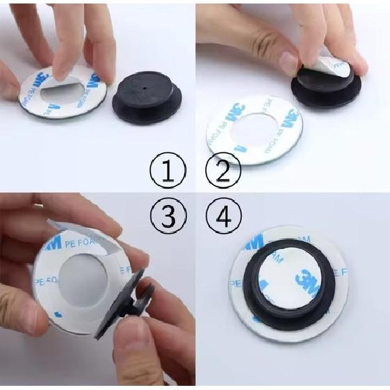 2Pc 360 Degree Adjustable Blind Spot Mirror Car Auxiliary Rearview Convex Mirror