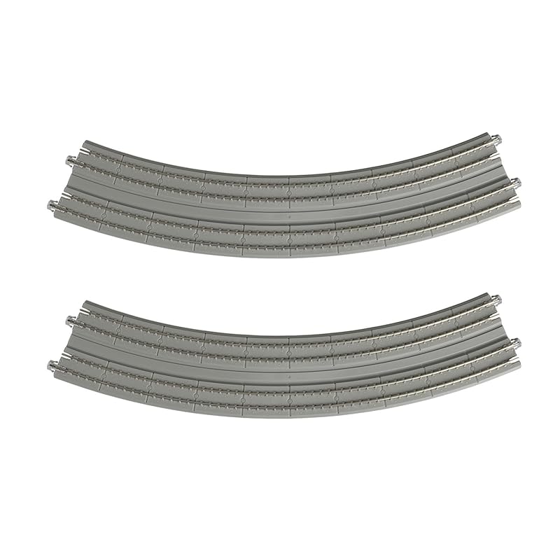 

KATO N gauge Double track slab track curve track R414/381-45° 2 pieces 20-187 model train supplies