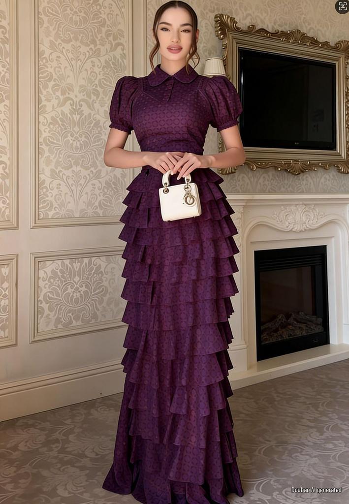 2025 Letnia Różowa Sukienka Wyszczuplająca w Stylu Francuskim