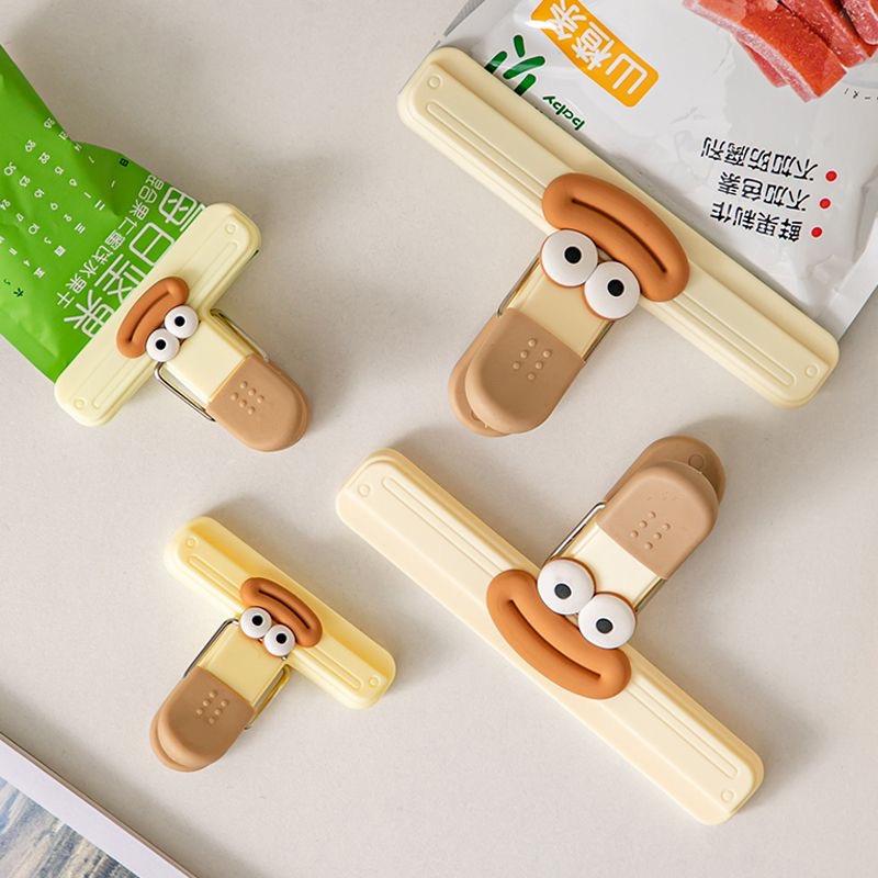 Convenient Sealing Clips for Freshness - Ideal for Tea, Snacks, and Bags