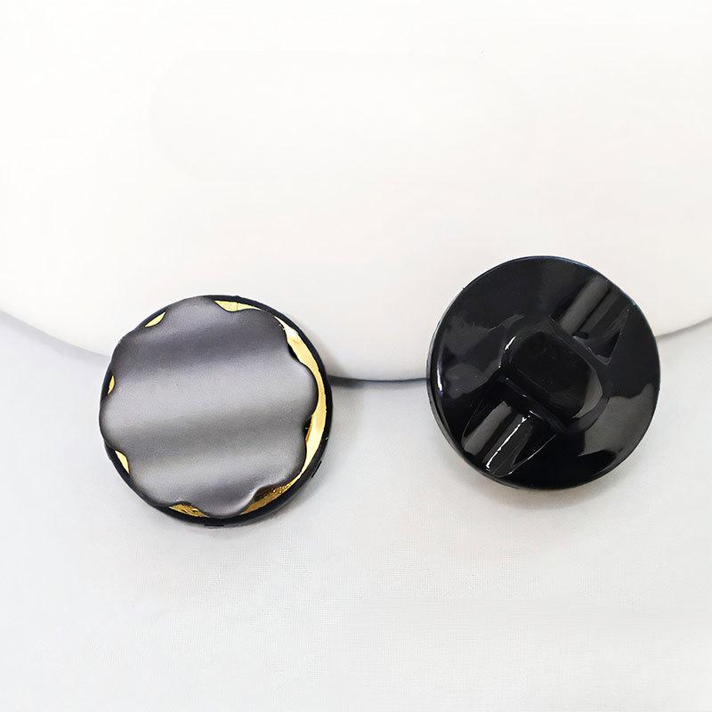 Matowy guzik z żywicy guzik do koszuli guzik do dzianinowego kardiganu swetra koszuli dziecięcy guzik kolorowy