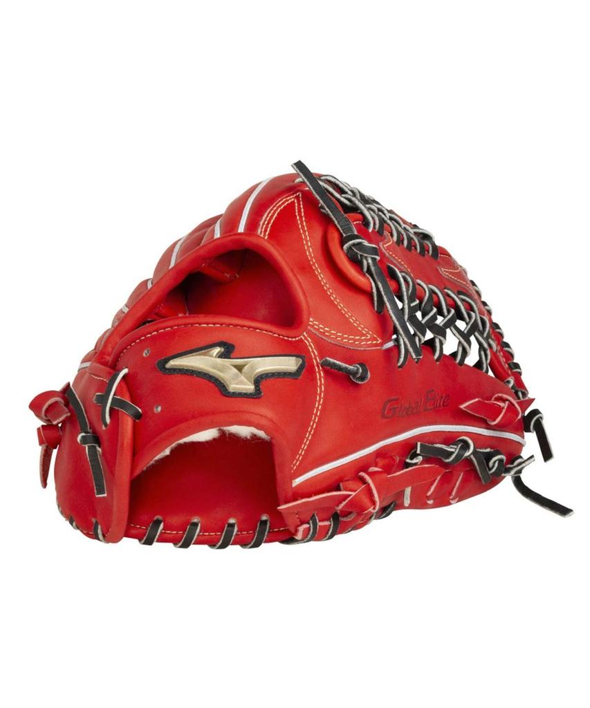 Mizuno Global Elite HSelection03 Hardball Glove Size 18N Bag Included 70 Radish Outfielder's / Glove (1ajgh24607) Left-handed