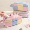 Minimalist Corduroy Makeup Handbag Large Capacity Travel Cosmetics Storage Bag Makeup Bag For Women