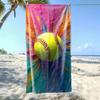 Underwater Dolphin Coral Starfish Print Beach Towel Microfiber Quick Dry Absorbent Soft Towel For Ocean Lovers Summer Beach Pool