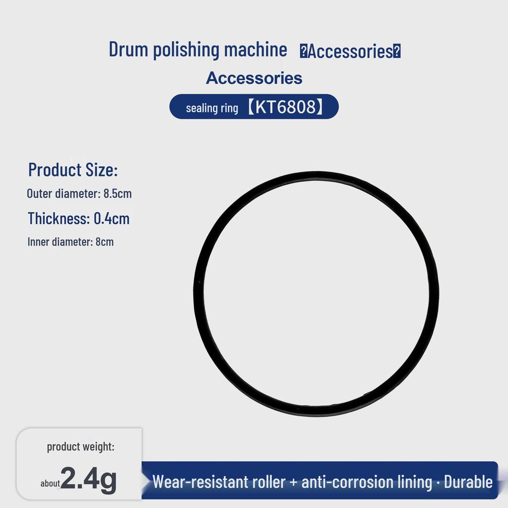 Barrel Polishing Machine for Gold & Silver Jewelry - KT-6808 Electric Rotary Cleaner