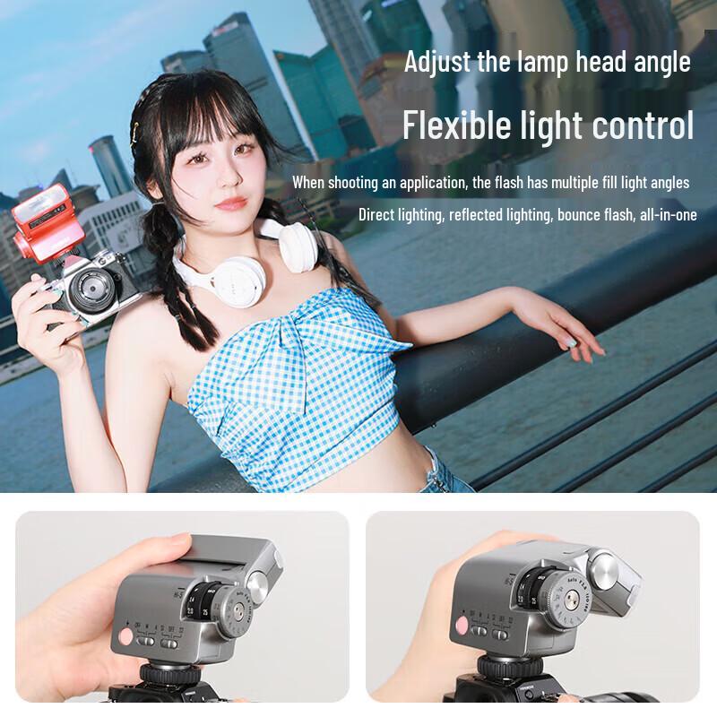 JINBEI Hi-5 Retro Hot Shoe Camera Flash Light