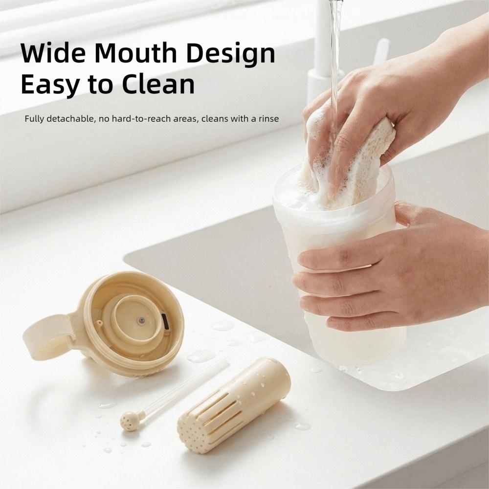 with Tea Infuser Water Bottle Plastic Drinking Bottle Portable Coffee Cup  Travel