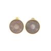 Serie Earring Plated Gold/shell 11.7g Women Used