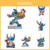 Okouzlující kreslený anime Stitch akrylový přívěsek Vánoční stromek Dekorace DIY řemesla