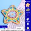DIY Mosaic Coaster Craft Kit for Kids - Patchwork Creative Art