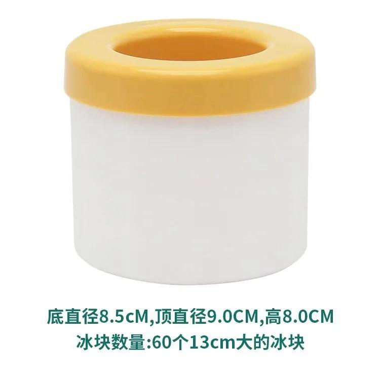 1 buc silicon gheață cub mucegai rotund găleată gheață vară casă DIY frigider congela gheață Maker creativ Ice Cube mucegai barware instrumente