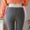 Winter Vintage Thicken Lambwool Leggings Women Warm Fleece Lined Thermal Ankle-Length Pants Sexy Hight Waist Skinny Fitness Leggins