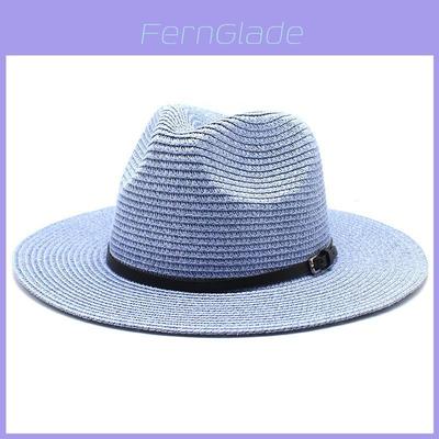 Summer Foldable Wide Brim Straw Hat For Men And Women With Sun Protection And Breathable Design For Beach And Outdoor Activities