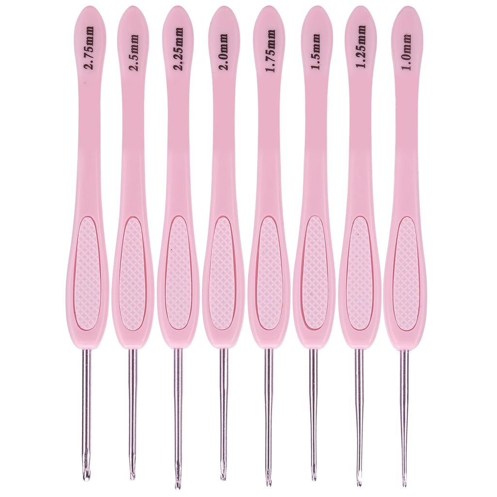 8pcs Crochet Hooks Sewing Needles Knitting Needles Crochet Hook Sweater Weaving Tools