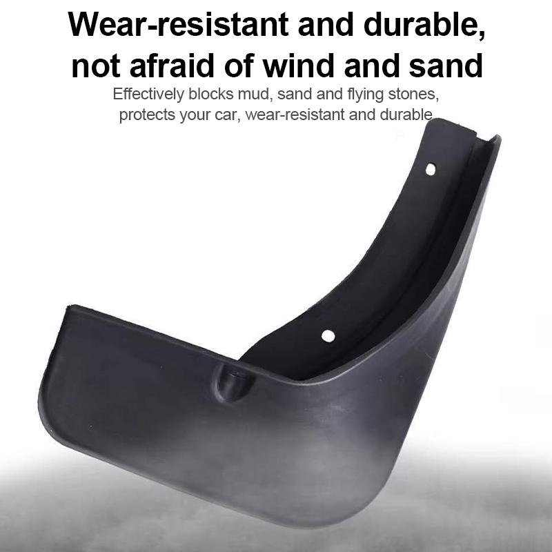For Zeekr 7X CX1E 2024 2025 2026 4PCS Car Mudguards Anti-splash Front Rear Fender Wheel Cover Guard Mud Flaps Accessories
