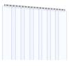 Streifenvorhang PVC Türvorhang 42" x 84" Kühlhaus Gefrierschrank Klarer Kunststoff