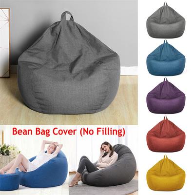 Filling Soft Comfy Seat Home Decor Large Bean Bag Chair Sofa Cover Snugly Gamer Chair Lazy Lounger