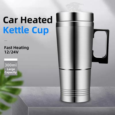 Car Electric Kettle Easy Cleaning Safe Large Opening