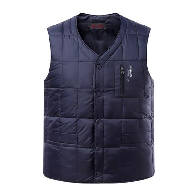 Autumn And Winter Short Section Thickened Down Vest Inner Wear Warm Down Jacket Undershirt