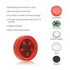 1-4pcs Universal LED Car Opening Door Safety Anti-collision Lights Magnetic Sensor Strobe Flashing Alarm Lights Parking Lamp Neon Lights 4