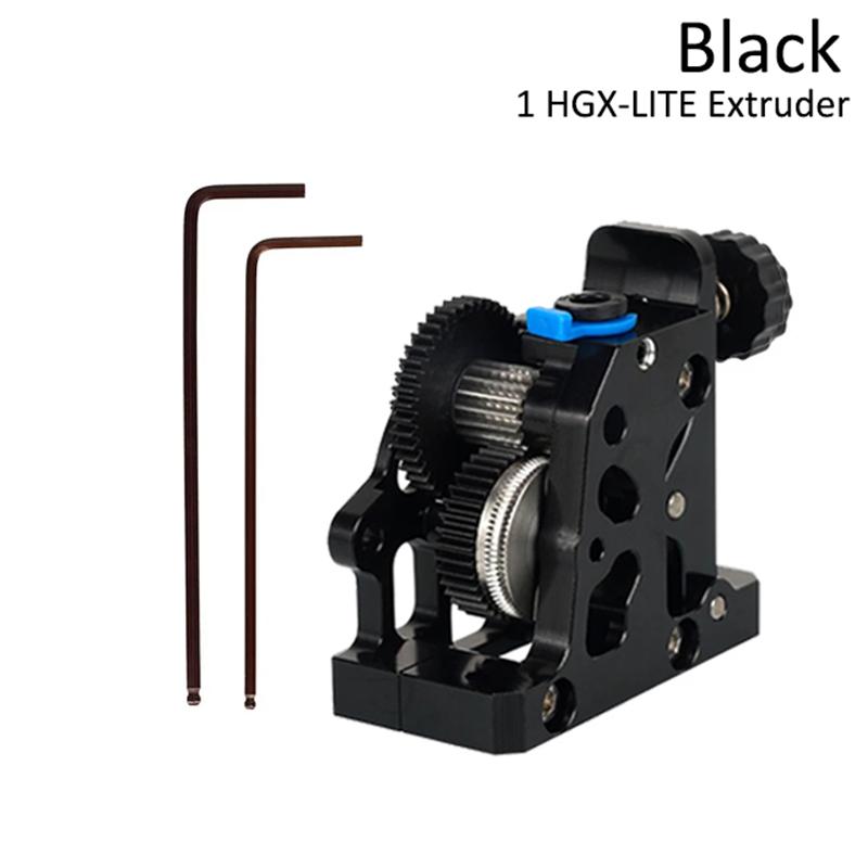 Extrusora HGX LITE Extrusora de Engrenagem Dupla Engrenagem Redutora de Aço Duro Motor de Alta Velocidade Peças para Impressora 3D para CR10 CR 10S Ender3 V2 VORON