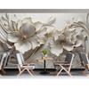 Modern 3d Romantic Rose Flower Wallpaper Living Room Bedroom Background Wall Mural Home Decor