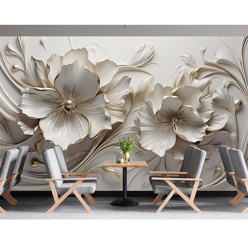 

Современные 3D Романтические Обои с Розами для Гостиной Спальни Фоновая Фреска Домашний Декор 200 cm(W) x 140 cm(H)